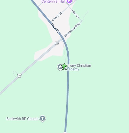 Calvary Christian Academy Google My Maps