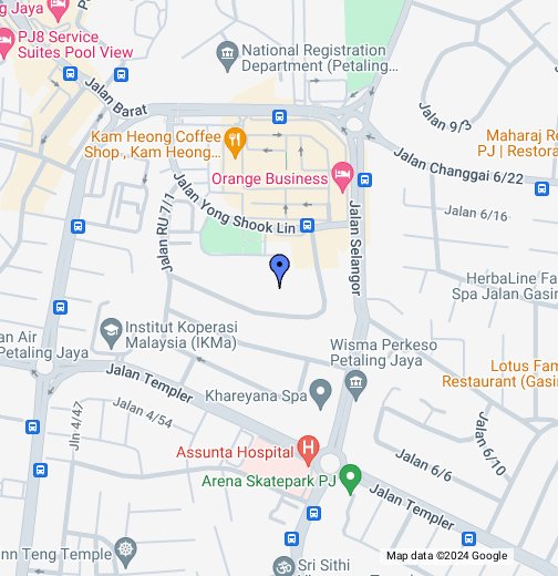 Petaling Jaya Civic Center Google My Maps