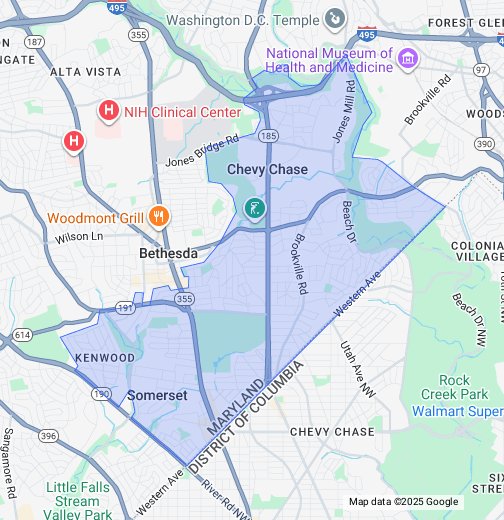 Chevy Chase Maryland Map Chevy Chase, Maryland - Google My Maps