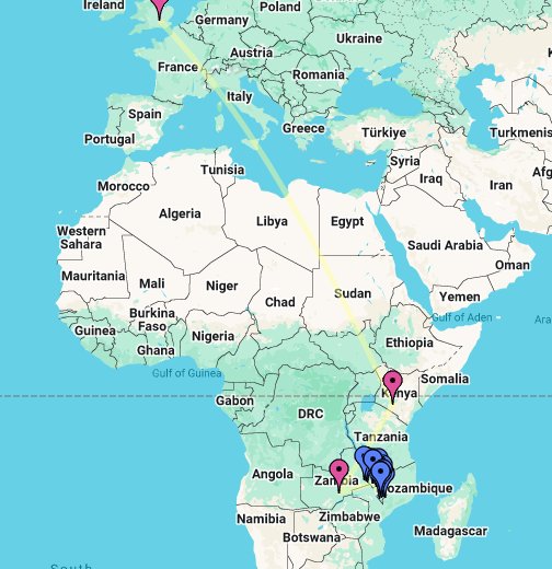 Malawi maps clearance