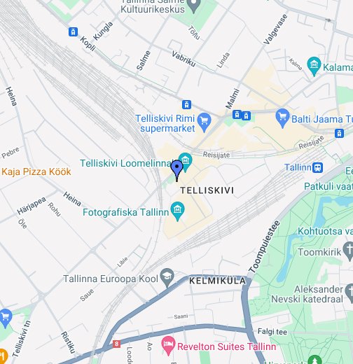laulasmaa kartta Telliskivi Loomelinnak   Google My Maps laulasmaa kartta