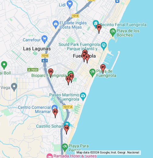 fuengirola spanien karta Fuengirola Google My Maps fuengirola spanien karta