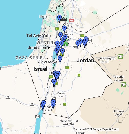 Jordan Google My Maps