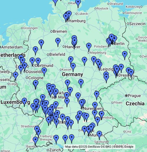 Edelmetallhandler In Deutschland Google My Maps