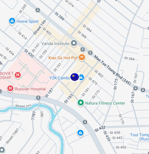 North Dagon Street Map Sbk Research And Development - Google My Maps