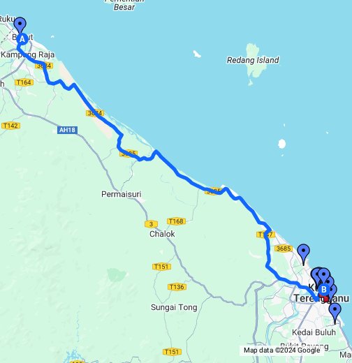 Kuala Terengganu Google My Maps