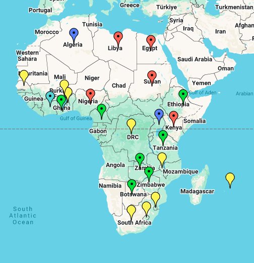 Jungle Maps: Map Of Zamunda Africa