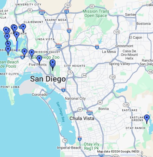 Map – San Diego Crew Classic®