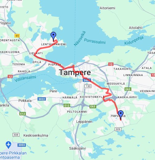 Tampere - Google My Maps