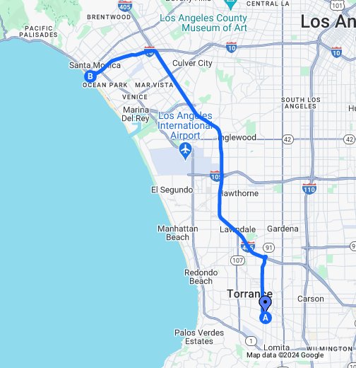Driving directions to Santa Monica Place - Valet Parking, 1557 2nd St, Santa  Monica - Waze