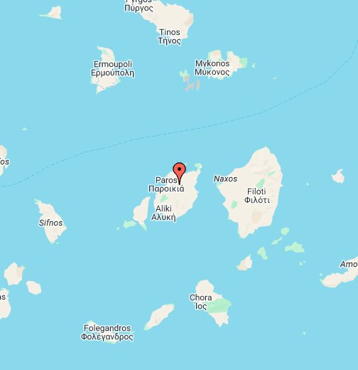 MG Yachts Paros - Google My Maps