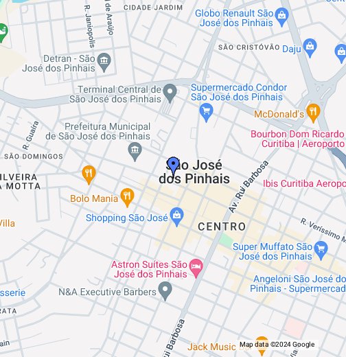 inFlux São José dos Pinhais - Curso de inglês - Google My Maps