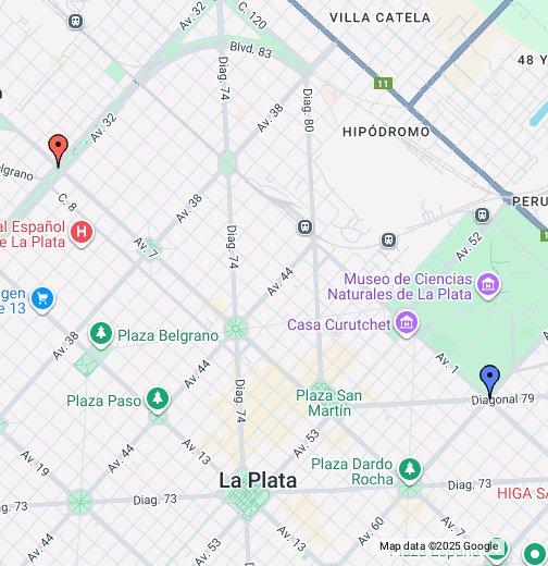 Mapa de la Ciudad de La Plata  Google My Maps