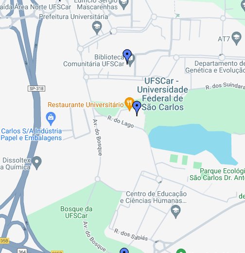 São Carlos - Google My Maps