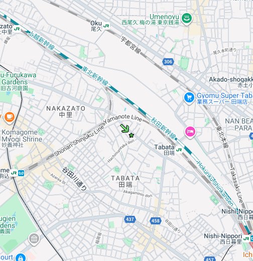 タイム トンネル Google My Maps