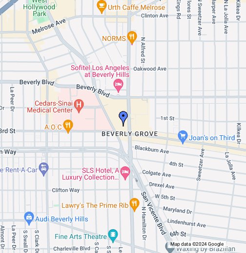 Beverly Center, Los Angeles - Google My Maps