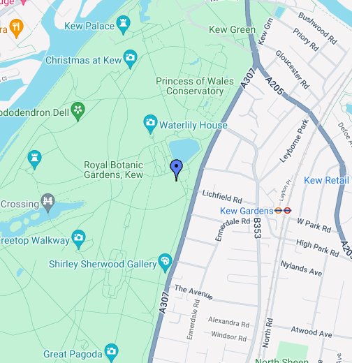 Maps of Kew Gardens