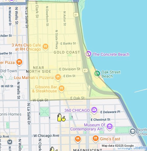 Gold Coast Chicago Map Gold Coast Chicago - Google My Maps