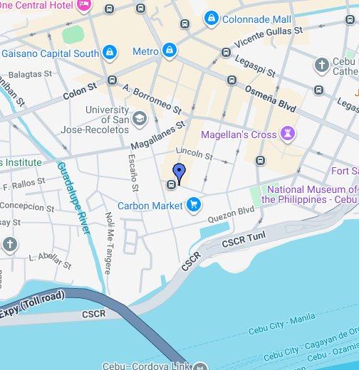 Carbon Market Cebu Map Ucpb Carbon Branch - Google My Maps