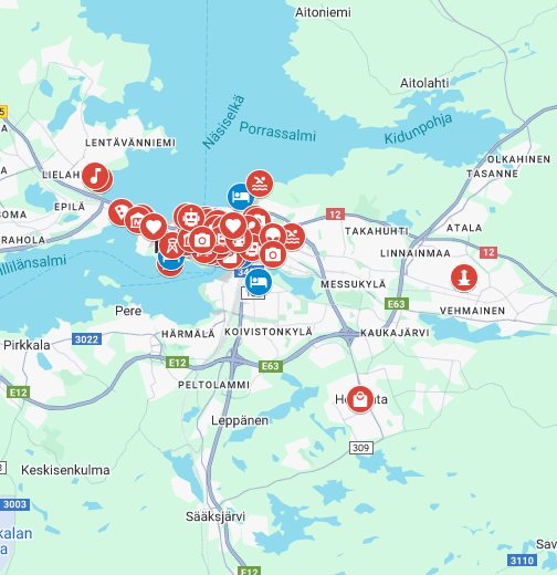 Tampereen kartta - Google My Maps