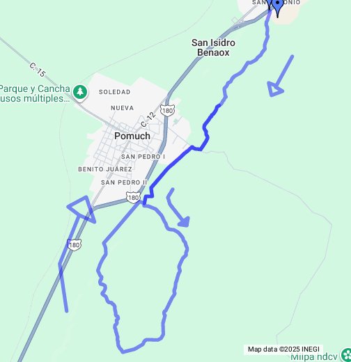 Rutas mtb top google maps
