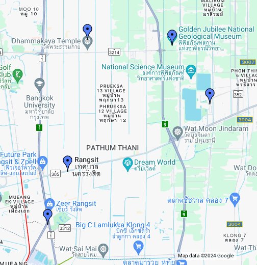 Pathum Thani Province Google My Maps