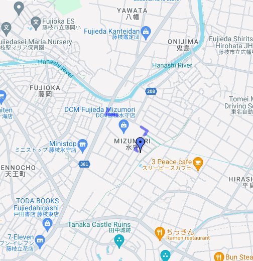 藤枝市水守完成見学会会場 Google My Maps