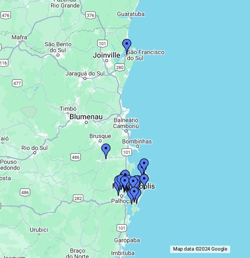 São José dos Pinhais - Google My Maps