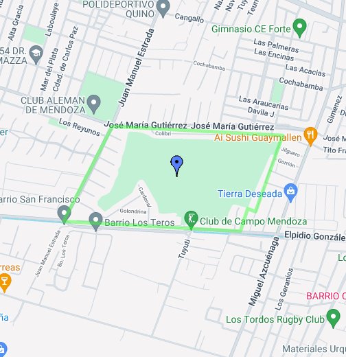 Club de Campo Mendoza - Google My Maps
