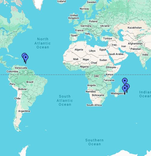 carte du monde avec zoom