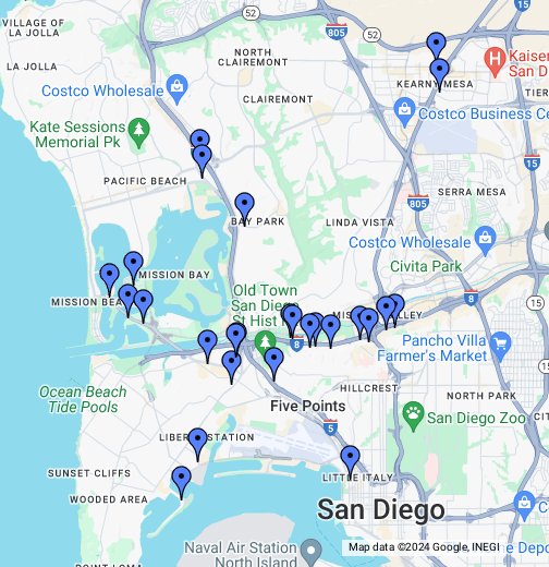 Map – San Diego Crew Classic®