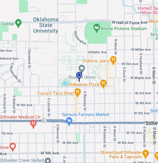 Map & Directions  Oklahoma State University-Oklahoma City