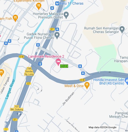 Map Of Cheras Selangor Google My Maps