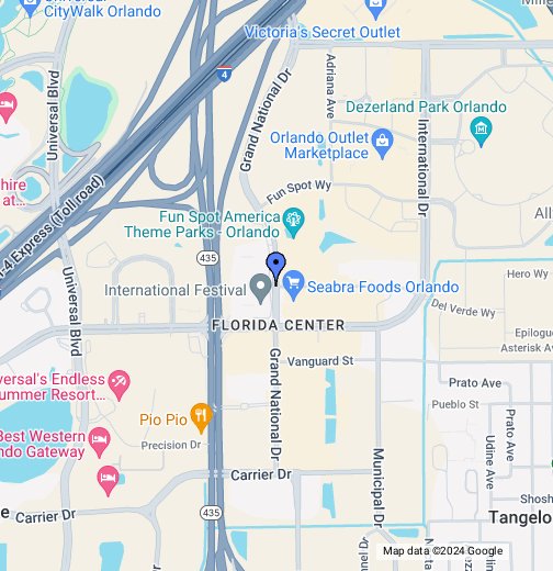 Orlando Park Map