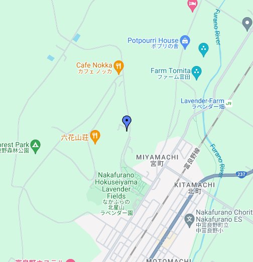 中富良野町宮町物件 Google My Maps