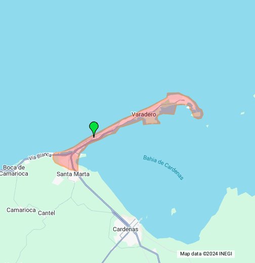Varadero map, Cuba - Google My Maps