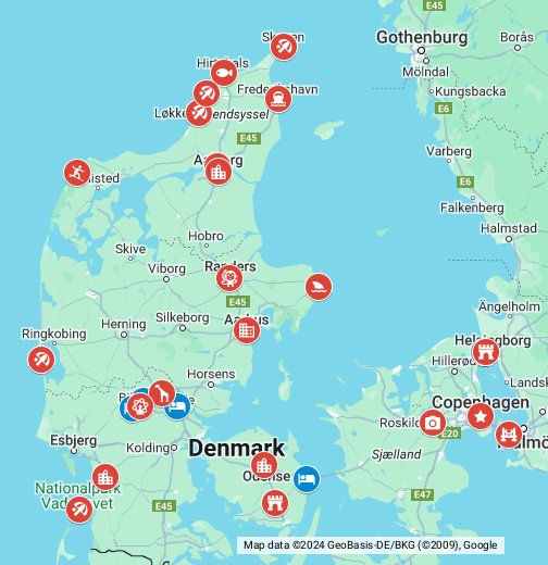 Esitellä 82+ imagen tanska kartta google