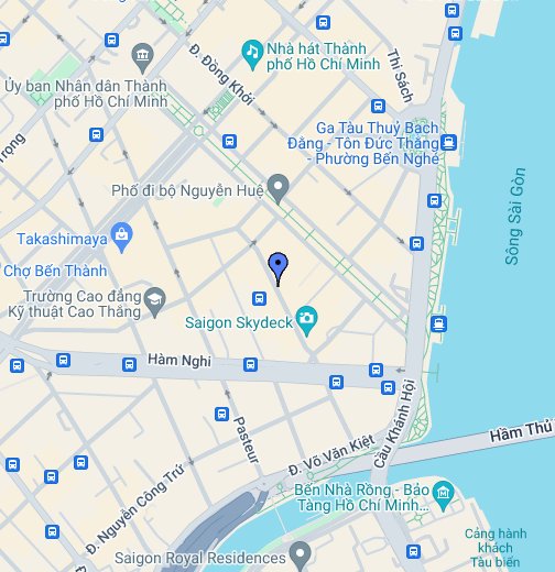 Mostre-me Google Maps onde se localiza a Ïsa Caffé - Pensador