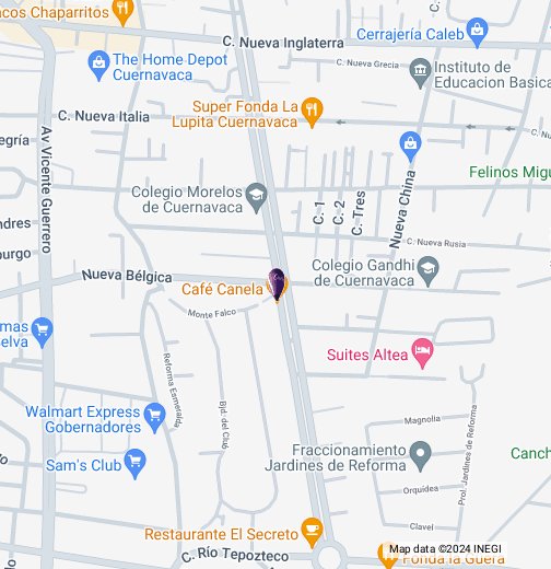 Curves Cuernavaca Central Oriente - Google My Maps