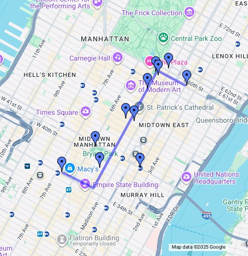 Nyc Christmas Windows 2022 Map Nyc Holiday Windows Walk - Google My Maps