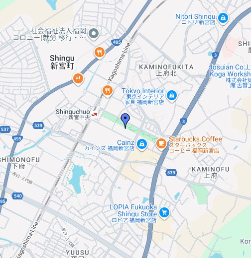 Ikea新宮 建設予定地っぽいところ 福岡ch Google My Maps