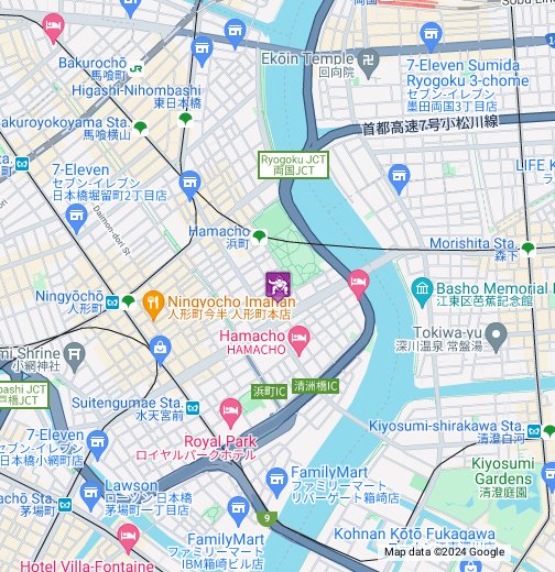 Arashio 荒汐部屋 Google My Maps