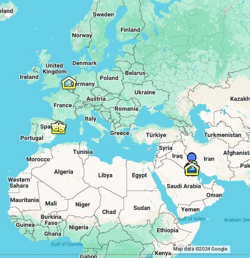 Kuwait - Google My Maps