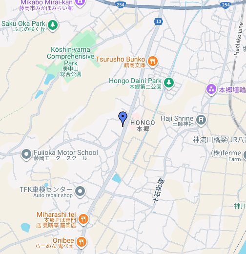 多野支部 Google My Maps