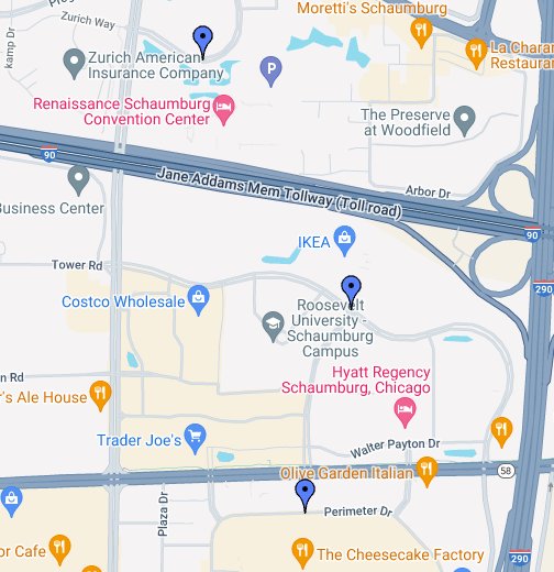 Woodfield Mall - Google My Maps