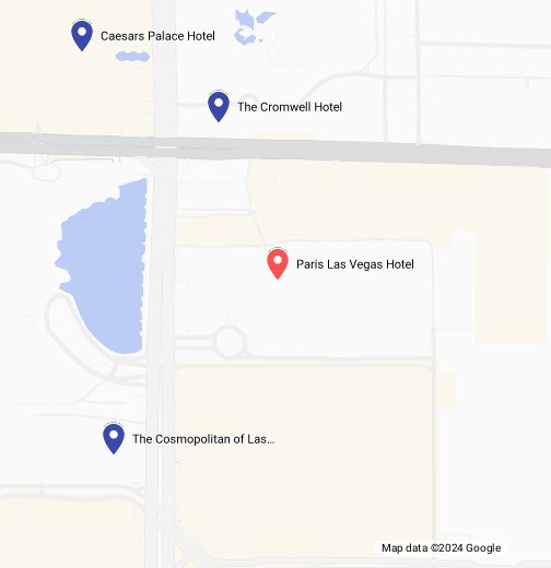 Paris Las Vegas – Google hotels