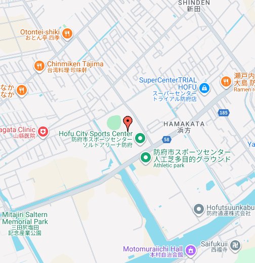 防府スポーツセンター Google My Maps
