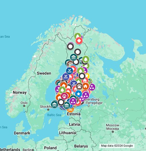 Pienten Suomi - Google My Maps