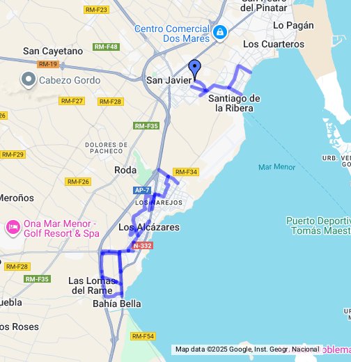 Carril bici online google maps