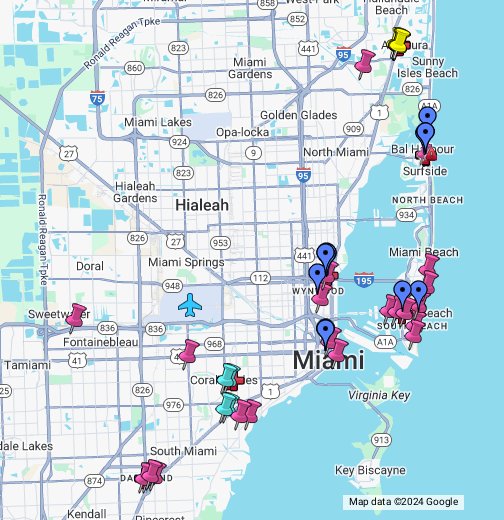 Miami Design District - Google My Maps
